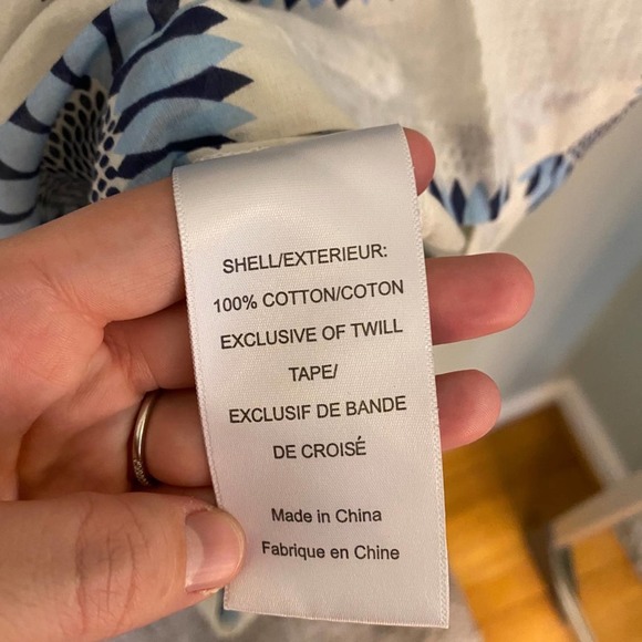 Tory Burch Tunic Dress Floral Boho Sheer Size 2 - Picture 6 of 8